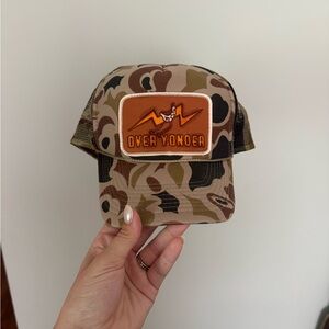 Cobra brand Camo Trucker Hat - Brown/Green